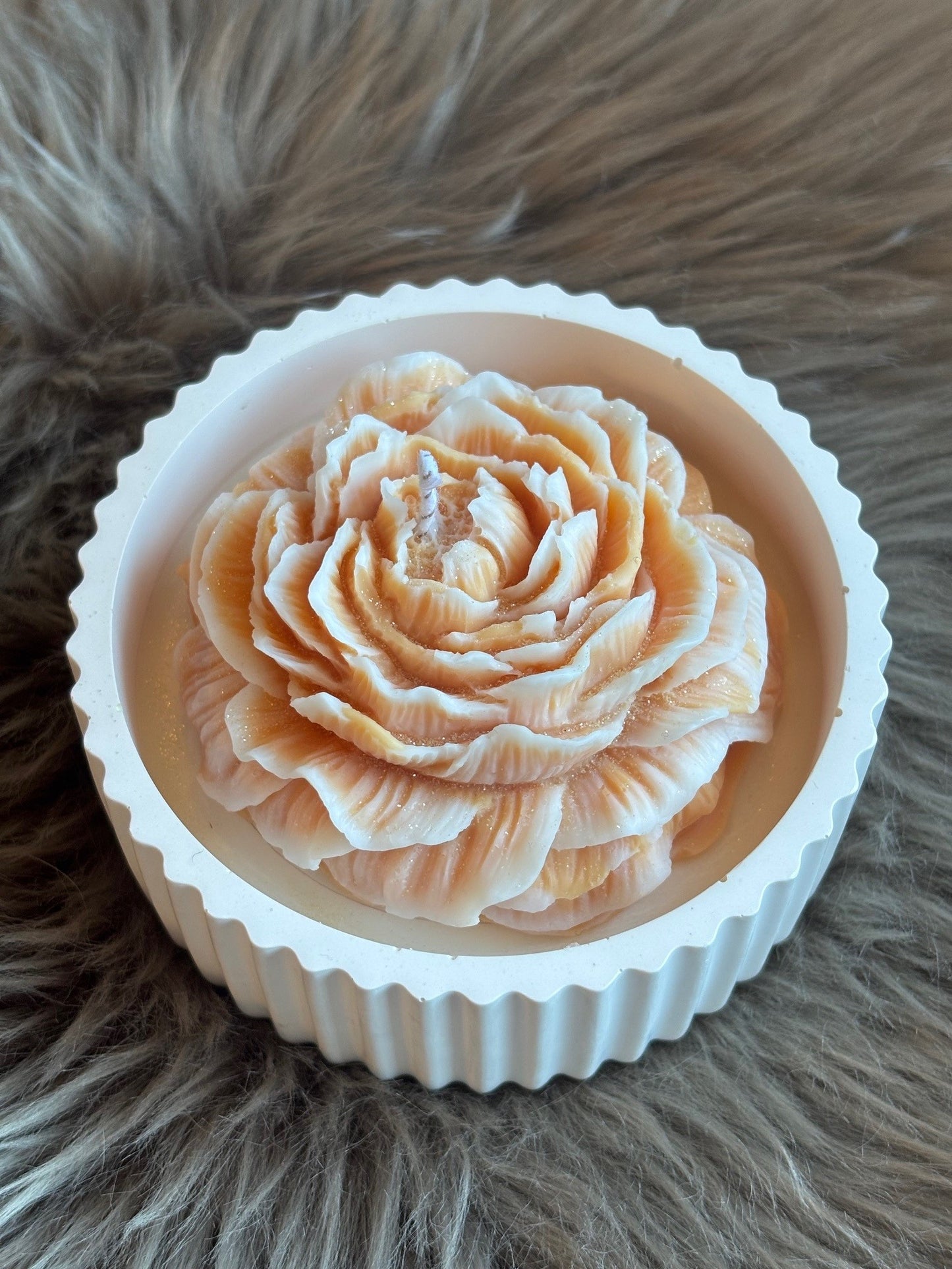 Vela PEONÍA Peach