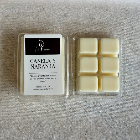Wax Melt Canela y Naranja
